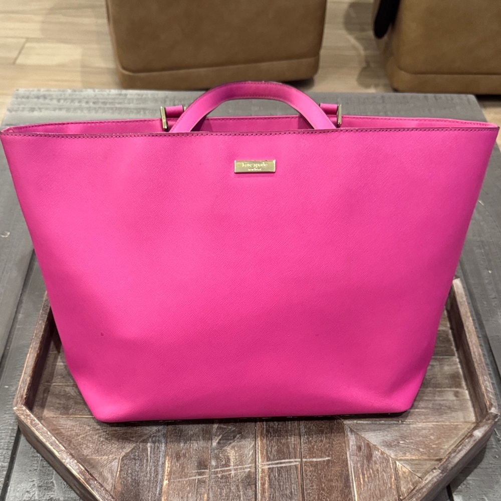 Kate Spade Bright Pink Designer Bag